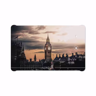 برچسب پوششی ماهوت مدل London City مناسب برای تبلت سامسونگ Galaxy Tab E 9.6 2015 T560