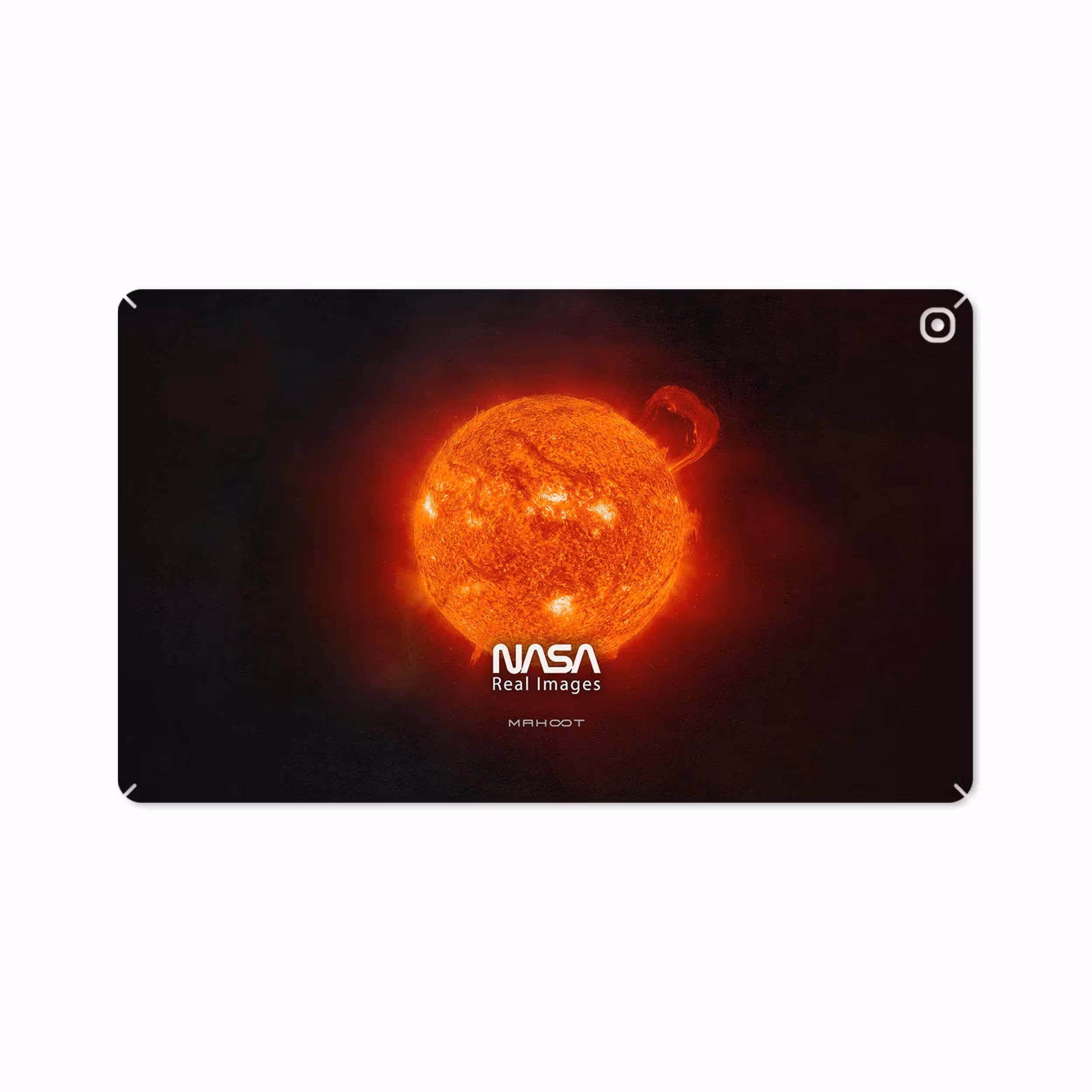 برچسب پوششی ماهوت مدل Sun-By-NASA مناسب برای تبلت سامسونگ Galaxy Tab A 10.1 2019 T515