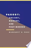 خرید و دانلود نسخه کامل کتاب Parody: Ancient, Modern and Post-modern - Pdf