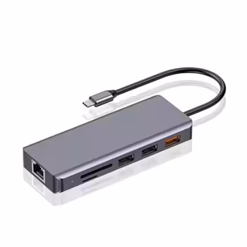 هاب 9 پورت TYPE-C پرودو مدل PD-91CHB-GY