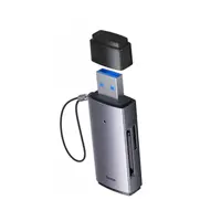 رم ریدر USB به اس دی کارت و میکرو اس دی بیسوس Baseus Airjoy Series USB-A to SD/TF WKQX070101