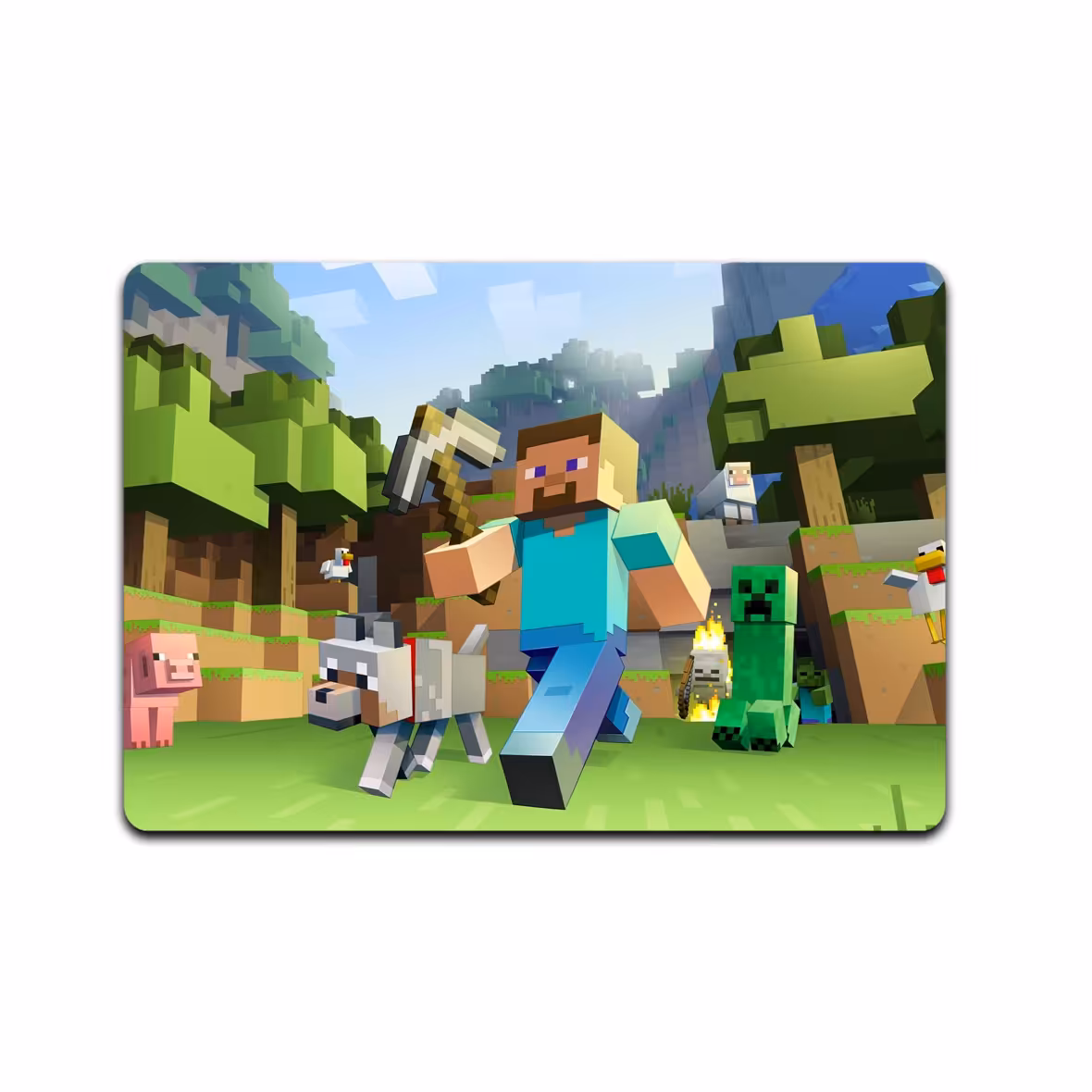 ماوس پد مدل minecraft