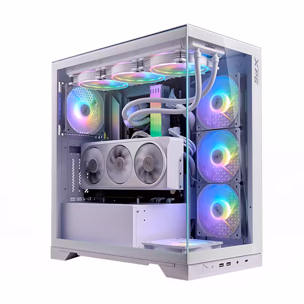 کیس کامپیوتر ایکس پی جی مدل XPG INVADER X WHITE