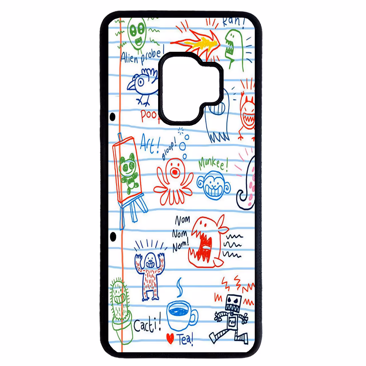 کاور طرح نقاشی کد 9221 مناسب برای گوشی موبایل سامسونگ galaxy s9 plus