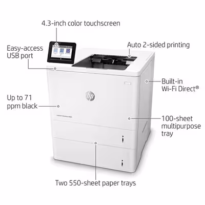 پرینتر لیزری اچ‌پی مدل HP LaserJet Enterprise M609x