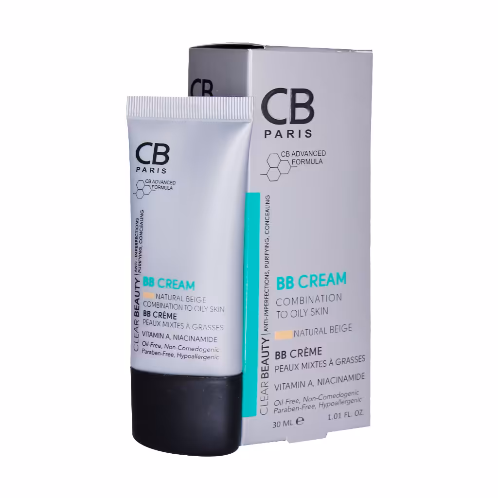 سی بی بی بی کرم بژ طبیعی پوست مختلط تا چرب 30 میل NATURAL BEIGE