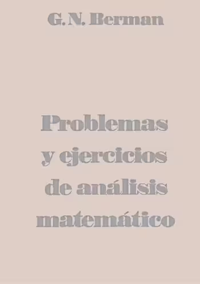 خرید و دانلود نسخه کامل کتاب Problemas y ejercicios de analisis matematico