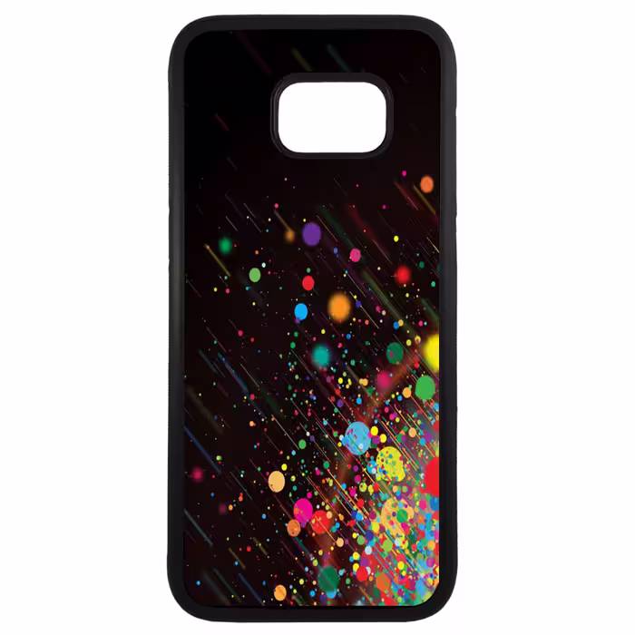 کاور طرح رنگارنگ کد 11054094243 مناسب برای گوشی موبایل سامسونگ galaxy s6 edge plus