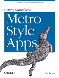 خرید و دانلود نسخه کامل کتاب Getting Started with Metro Style Apps