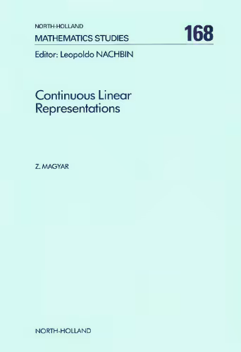 خرید و دانلود نسخه کامل کتاب Continuous linear representations