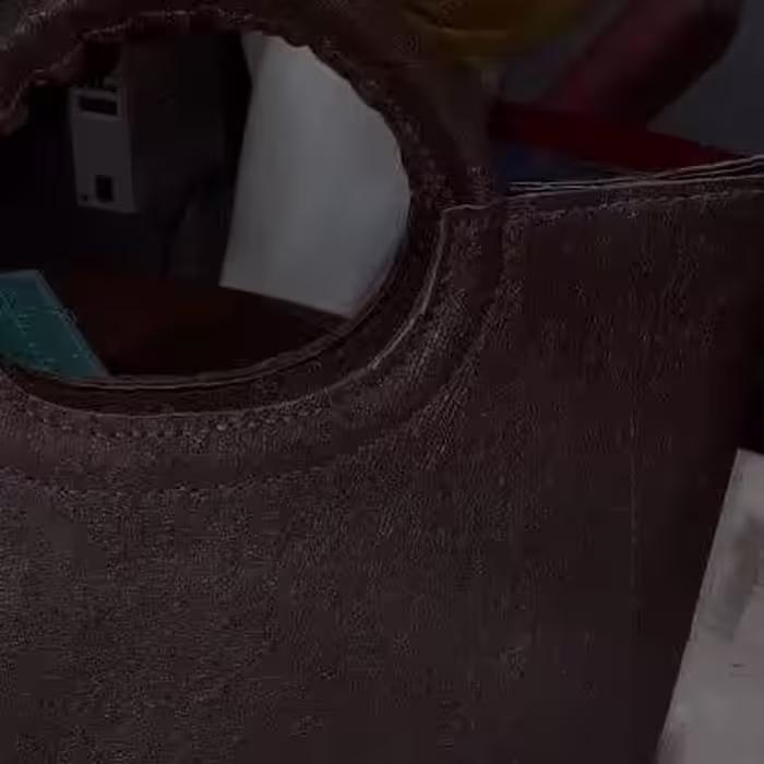کیف دوشی چرمی دست دوز  بزرگ زنانه