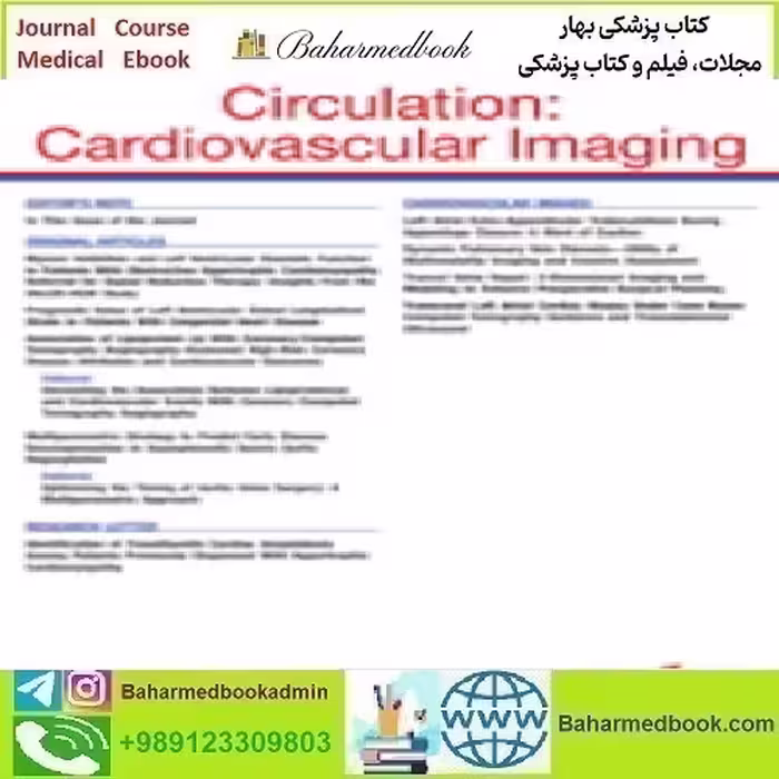 Circulation Cardiovascular Imaging Volume 15 1 to 12 2022 TRUE