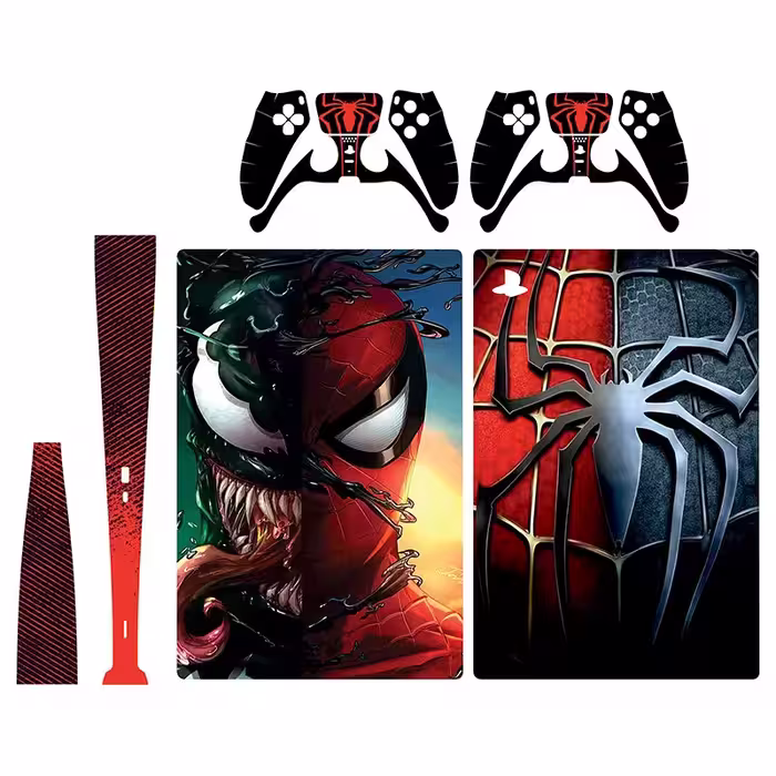 اسکین(برچسب)Playstation 5-مدل دیجیتال -طرح spiderman  -کد8-سفارشی