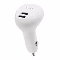 شارژر فندکی دو پورت دارای فن تهویه MILI HC-C39 - یاسین کامپیوتر