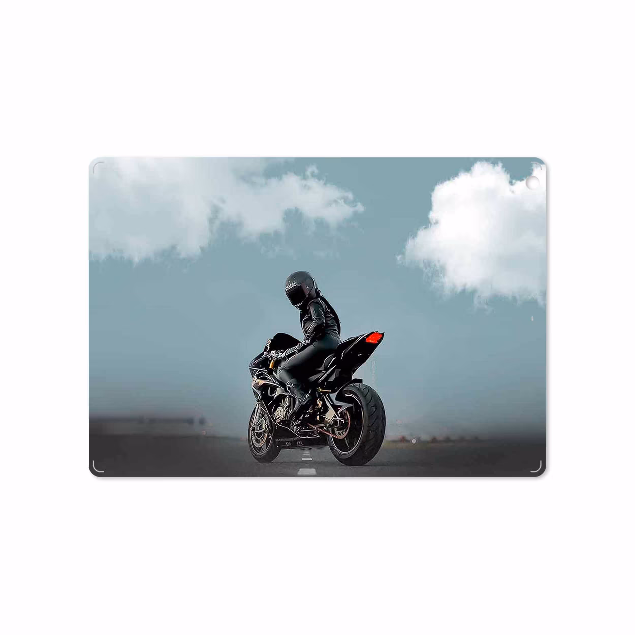 برچسب پوششی ماهوت مدل Motorcycling مناسب برای تبلت اپل iPad Air 2013 A1474