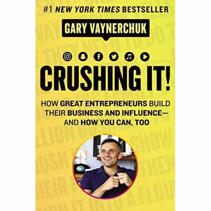 کتاب Crushing It! اثر Gary Vaynerchuk انتشارات HarperCollins Publishers Inc