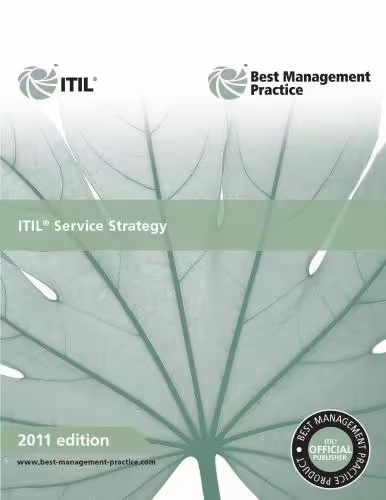 خرید و دانلود نسخه کامل کتاب ITIL Service Strategy 2011 Edition