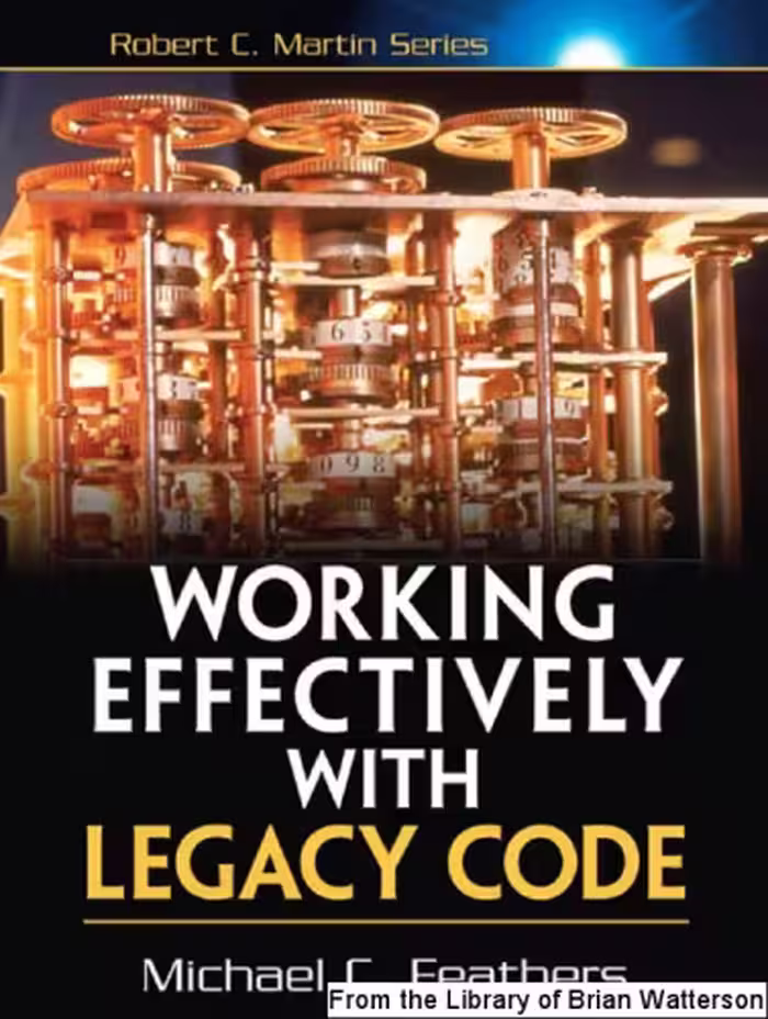 خرید و دانلود نسخه کامل کتاب Working Effectively with Legacy Code