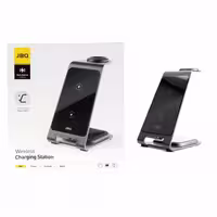 شارژر بی سیم سه کاره جی بی کیو مدل WIC-01