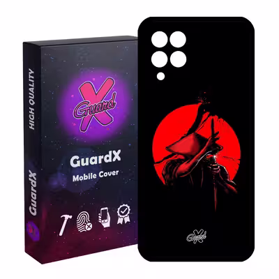 کاور گارد ایکس طرح Samurai مدل Glass10251 مناسب برای گوشی موبایل سامسونگ Galaxy A12