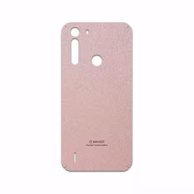 برچسب پوششی ماهوت مدل Rose Gold Leather مناسب برای گوشی موبایل موتورولا One Fusion
