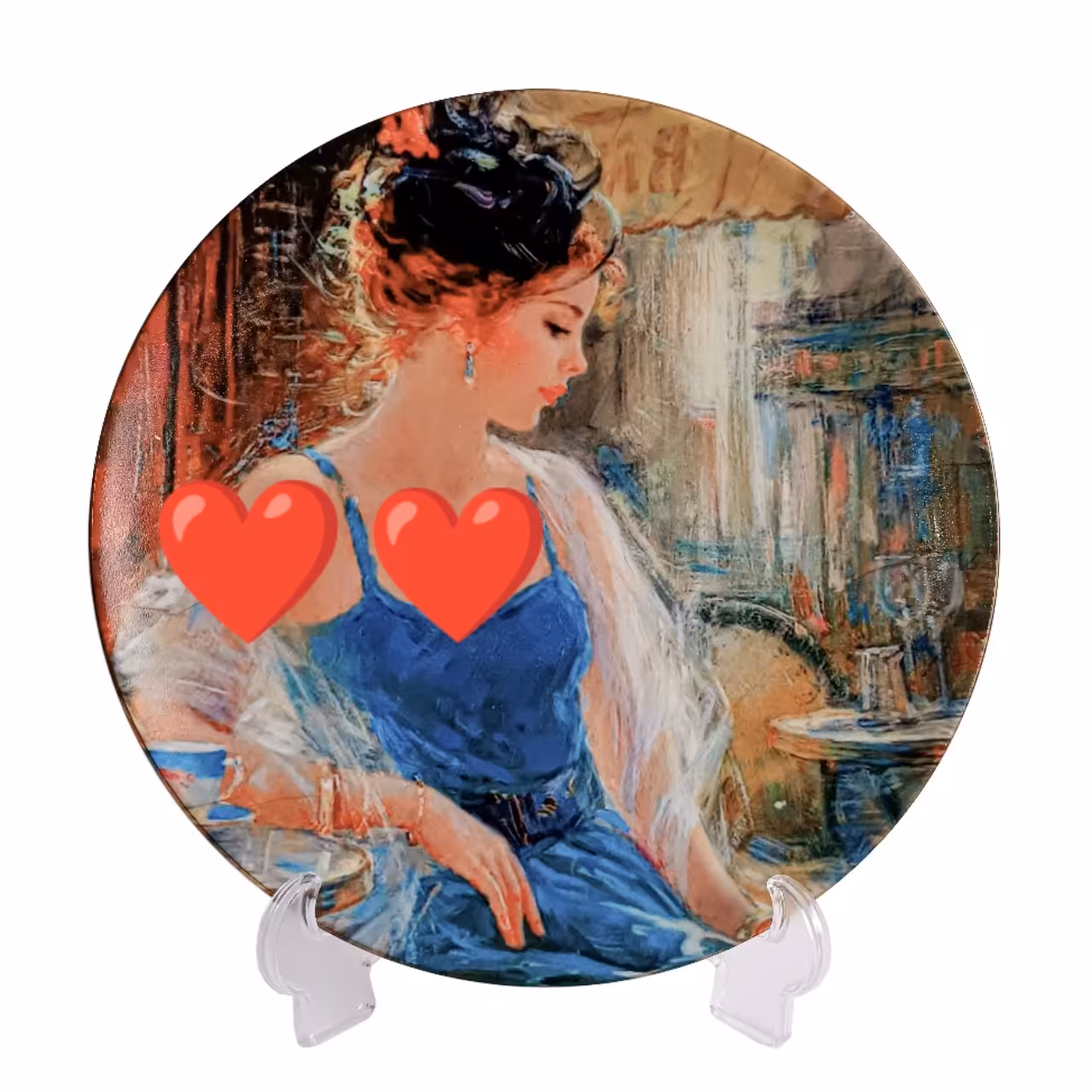 بشقاب دیوارکوب و دکوری و کادویی طرح 1340
