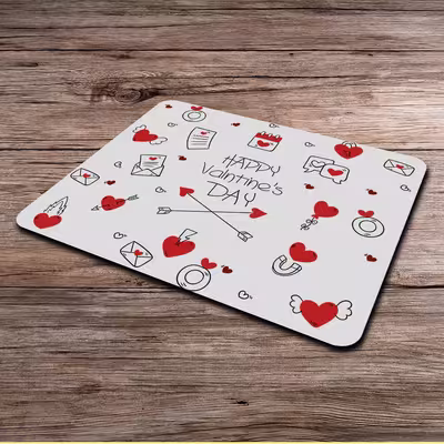 ماوس پد طرح قلب کد P100329