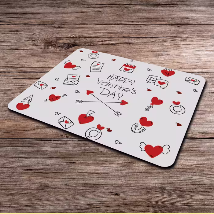 ماوس پد طرح قلب کد P100329