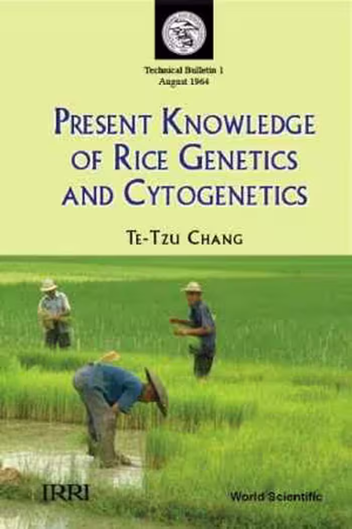 [PDF] دانلود کتاب Present Knowledge Of Rice Genetics And Cytogenetics, 2009
