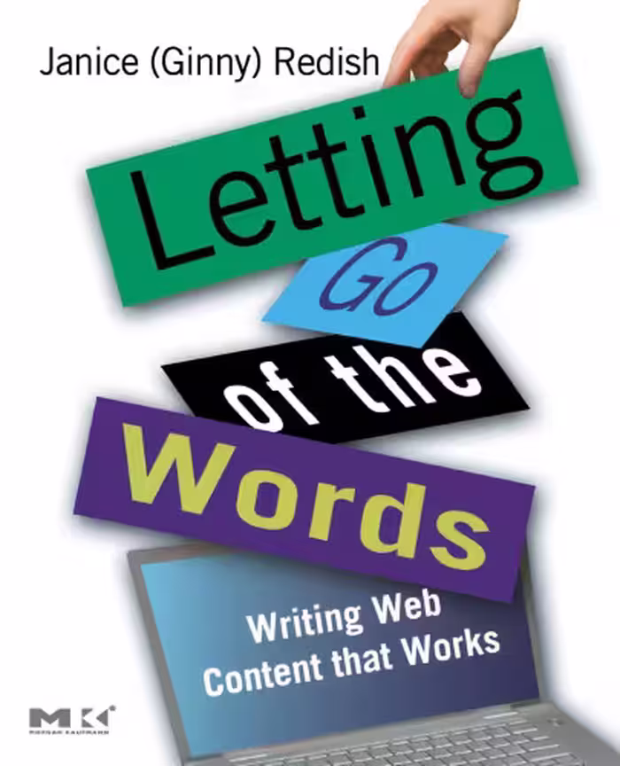 خرید و دانلود نسخه کامل کتاب Letting go of the words: writing Web content that works