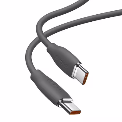 کابل USB-C باسئوس مدل JELLY LIQUID SILICA GEL 100W طول 1.2 متر