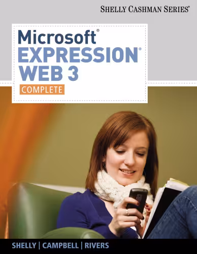خرید و دانلود نسخه کامل کتاب Microsoft Expression Web 3: Complete (Shelly Cashman)
