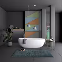 سرامیک دیوار آیلند طوسی تیره مات گلدیس کاشی در ابعاد 60*120