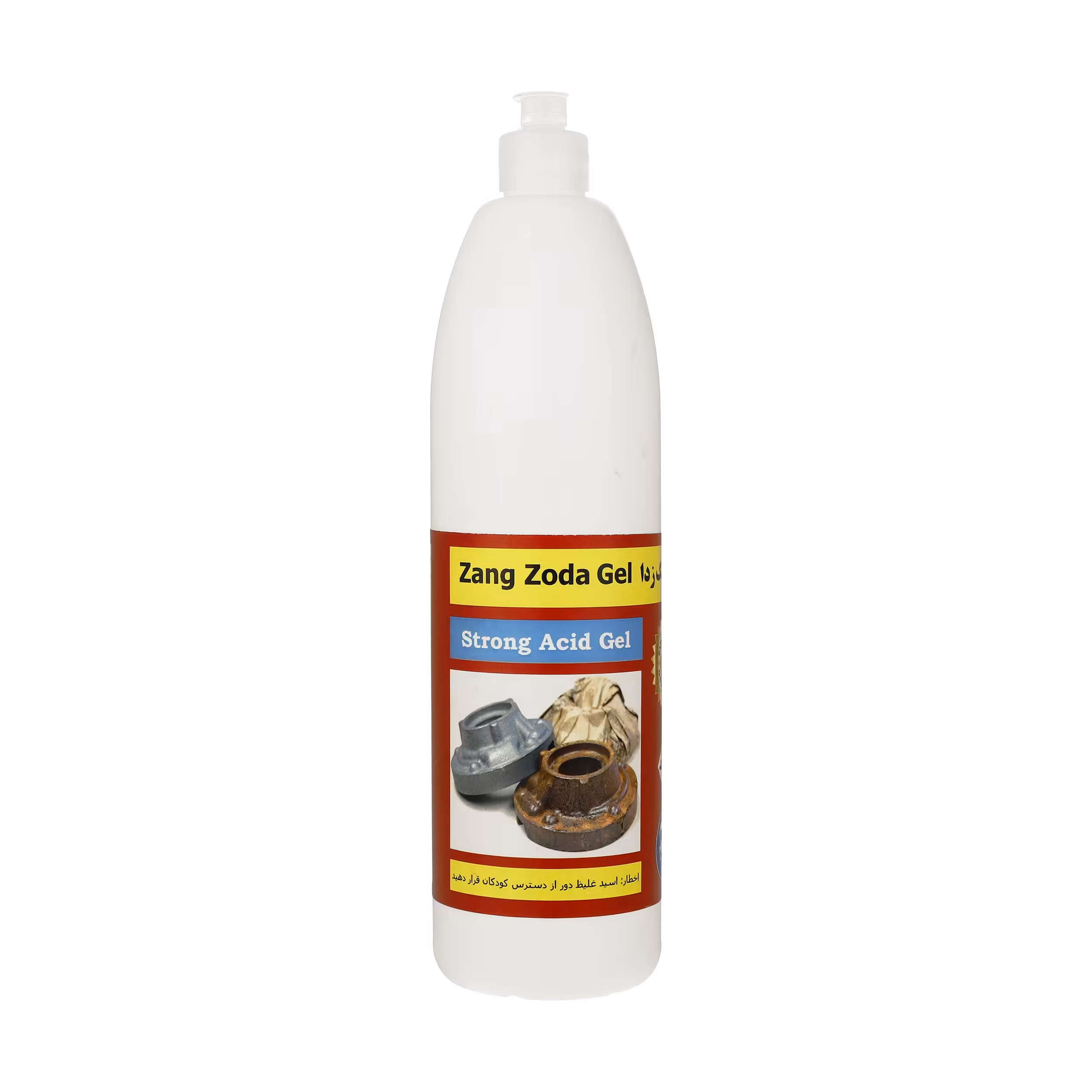 محلول زنگ زدا مدل ACID-GEL20 حجم 1000 میلی لیتر