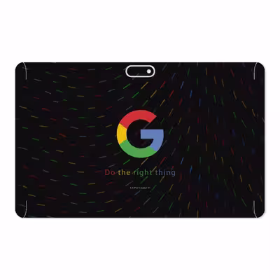 برچسب پوششی ماهوت مدل Google-Logo مناسب برای تبلت جی ال ایکس W11 Plus