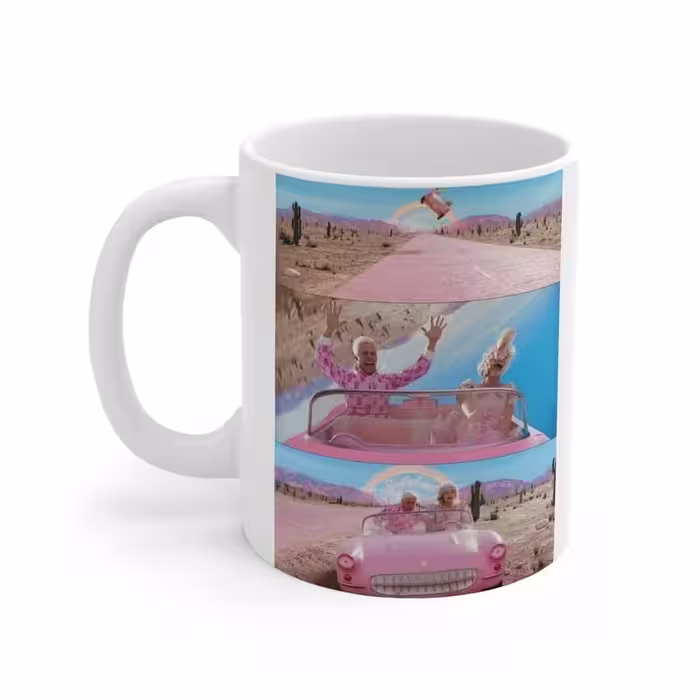 ماگ طرح فیلم باربی The Movie Barbie مدل NM1385