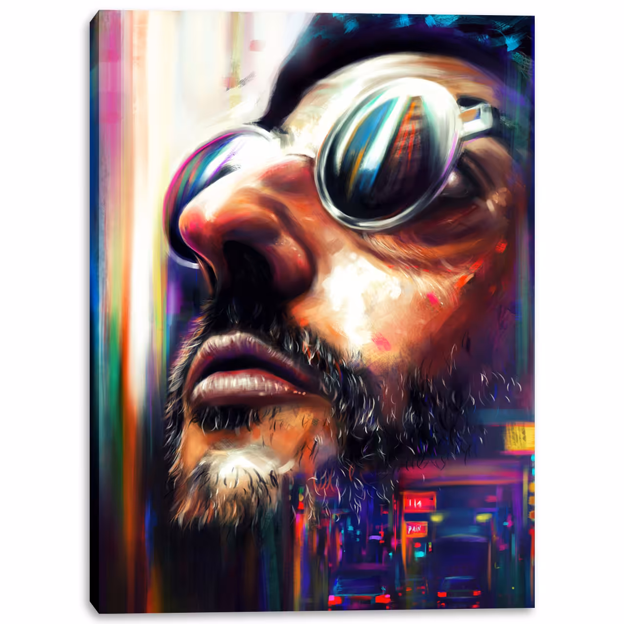 تابلو بوم وی وین آرت کد 120 طرح Leon the Professional
