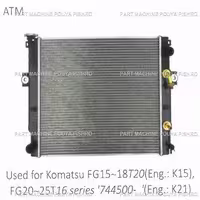 رادیاتور لیفتراک کوماتسو دوگانه سوز با سرد کن روغن Komatsu FG15~, FG20~25T16K21