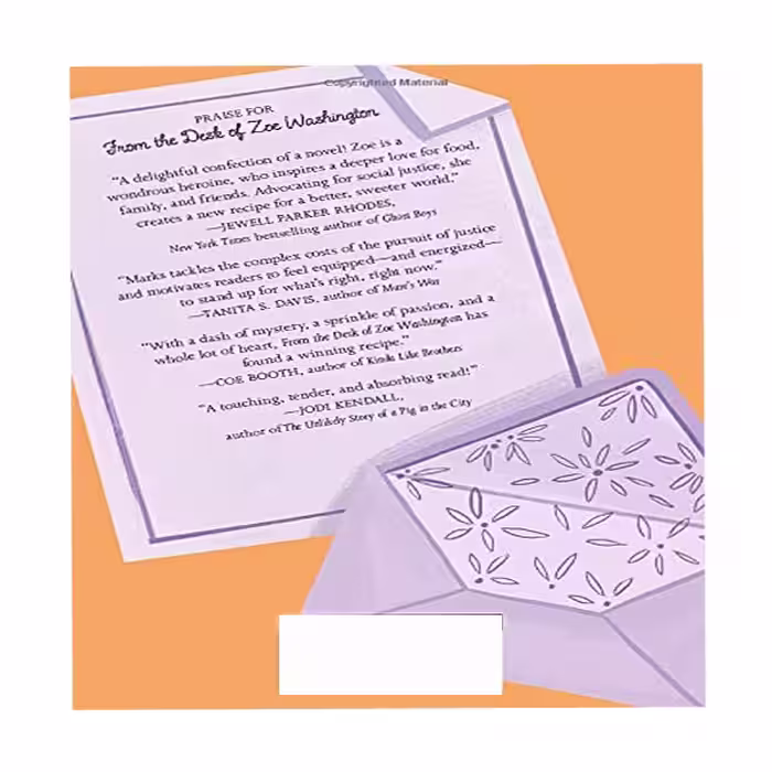 کتاب From the Desk of Zoe Washington اثر Janae Marks انتشارات نبض دانش