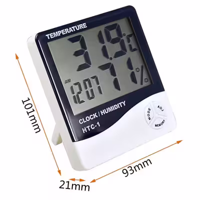 دماسنج و رطوبت سنج مدل  htc1