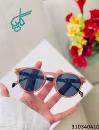 خرید عینک زنانه برند DB هوه ای روشن نسکافه ای دارای استاندارد uv400 و فرم کائوچو به همراه کاور و دستمال کد 2415247 - ردگل