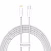 کابل تبدیل لایتنینگ به USB-C باسئوس مدل CALD0001 طول 2 متر