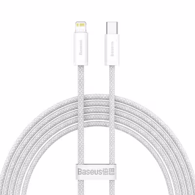 کابل تبدیل لایتنینگ به USB-C باسئوس مدل CALD0001 طول 2 متر