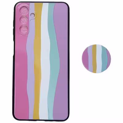 کاور کد GALAX 55 مناسب برای گوشی موبایل سامسونگ Galaxy A13 5G به همراه پایه نگهدارنده