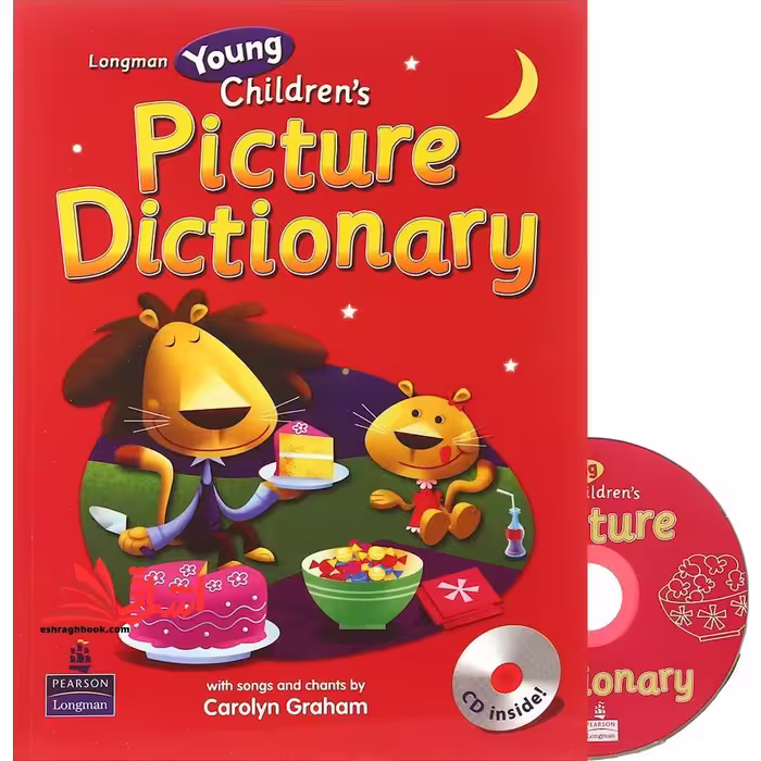 Longman Young Childrens picture Dictionary قرمز رنگ - فروشگاه کتاب اشراق