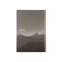 دفتر 100 برگ سم طرح کوه
