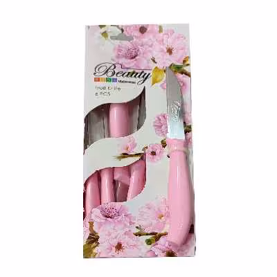 کارد میوه خوری کد 0066 بسته 6 عددی