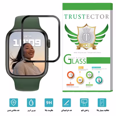 محافظ صفحه نمایش تراستکتور مدل PMMA T مناسب برای ساعت هوشمند اپل Watch Series 7 Aluminum 41mm