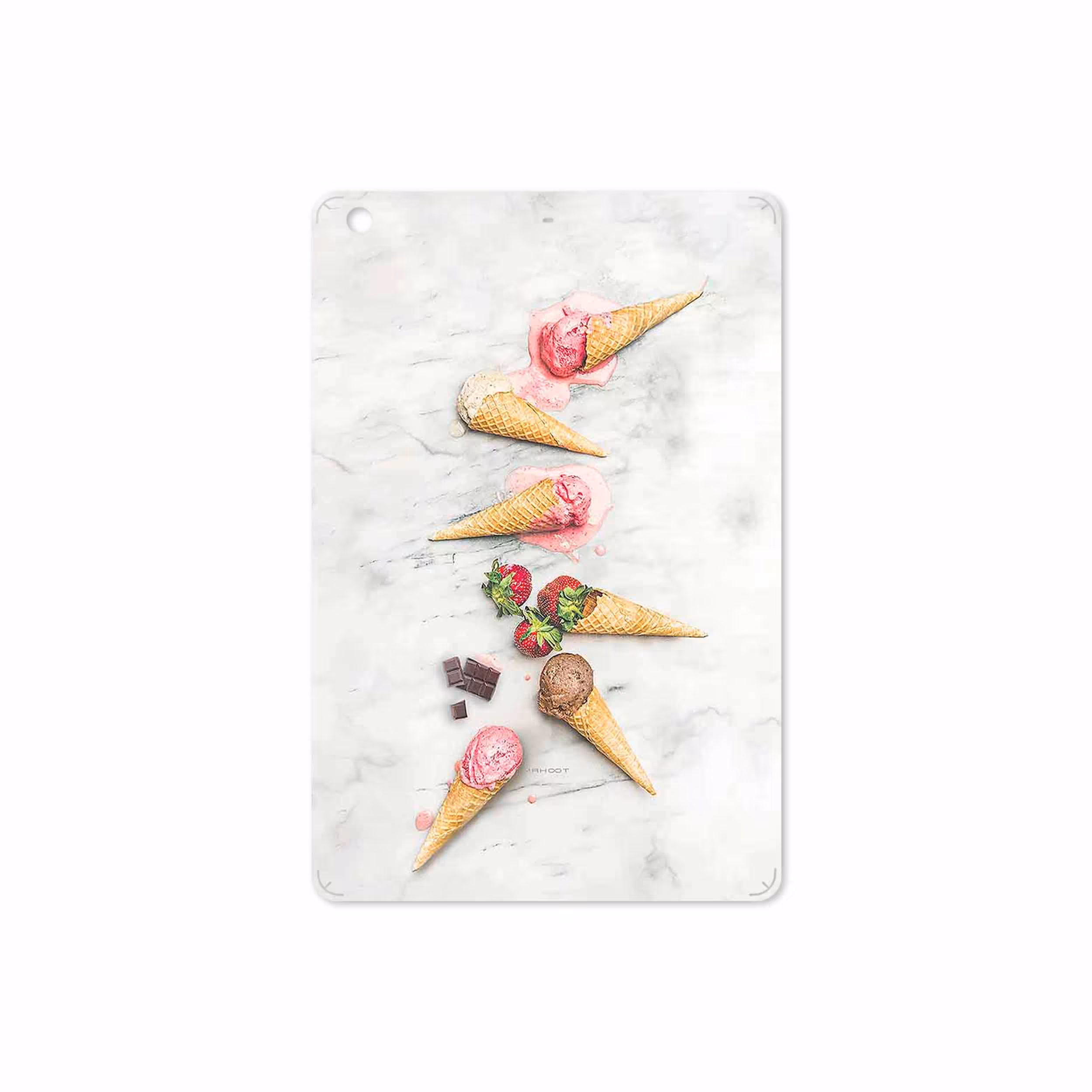 برچسب پوششی ماهوت مدل Funnel ice cream مناسب برای تبلت اپل iPad mini 2 2013 A1490