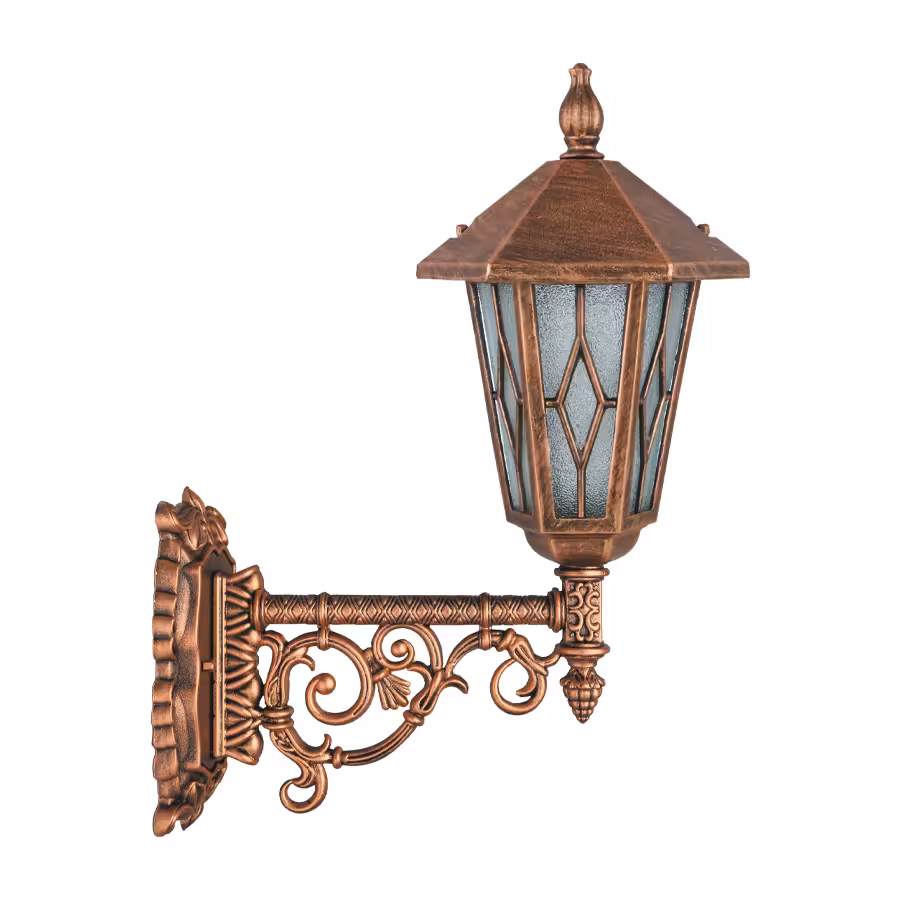 چراغ دیواری پارکی تکشیدفام مدل ویکتور کد 7605-16